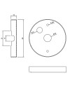 ROLLER * Black Small Round Base